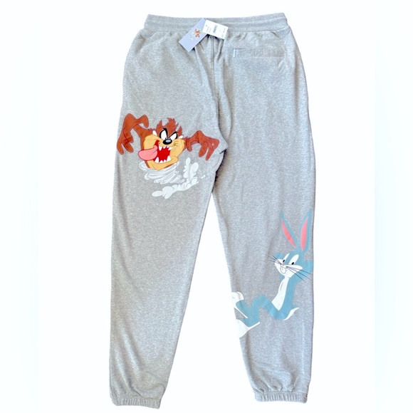 Adorable 🐥🙀🐰Looney Tunes Sweatpants XL unisex Collab w/Staple Clothing NWT - Picture 2 of 16